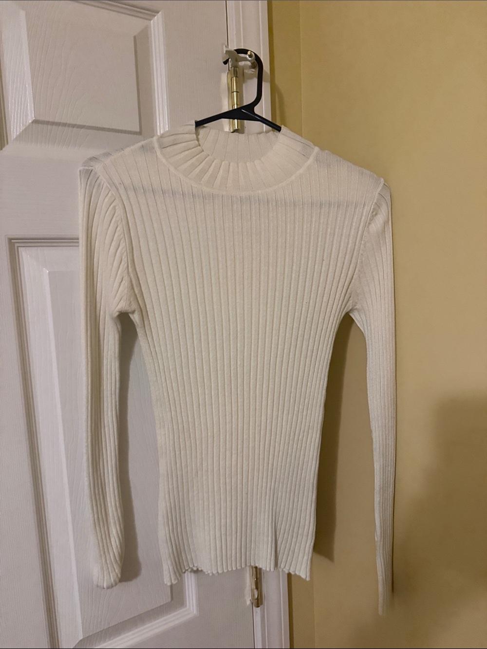 No Boundaries Ribbed Crewneck Sweater